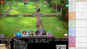 PS4版　キャラバンストーリーズ　日課　2022/8/16