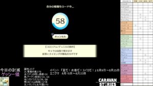 PS4版　キャラバンストーリーズ　日課　2022/8/18