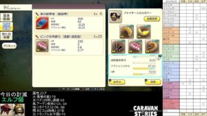 PS4版　キャラバンストーリーズ　日課　2022/8/30