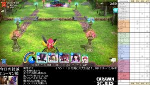 PS4版　キャラバンストーリーズ　日課　2022/9/18