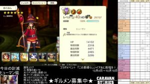 PS4版　キャラバンストーリーズ　日課　2022/10/08