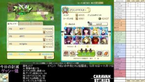 PS4版　キャラバンストーリーズ　日課　2022/11/01