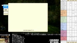 PS4版　キャラバンストーリーズ　日課　2022/11/04
