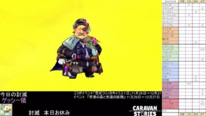 PS4版　キャラバンストーリーズ　日課　2022/12/26