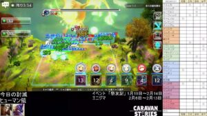 PS4版　キャラバンストーリーズ　日課　2023/01/31