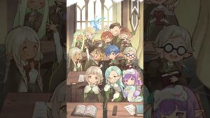 【キャラスト魔法学園】テーマソング「ひみつのおまじない」ノンクレジットムービーver