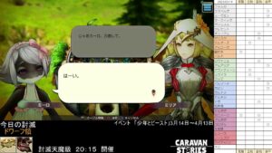 PS4版　キャラバンストーリーズ　日課とイベント開始　2023/03/14