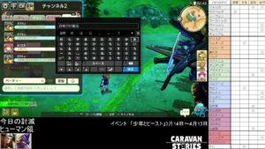 PS4版　キャラバンストーリーズ　日課　2023/03/17