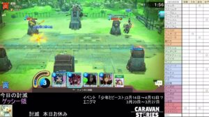 PS4版　キャラバンストーリーズ　日課とエニグマ攻略開始最終日　2023/03/26