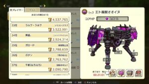 PS4版　キャラバンストーリーズ　日課　2023/04/22