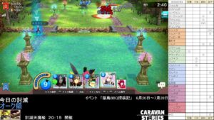 PS4版　キャラバンストーリーズ　日課　2023/07/03
