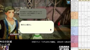 PS4版　キャラバンストーリーズ　日課と東京リベンジャーズコラボ開始　　2023/08/29