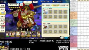 PS4版　キャラバンストーリーズ　日課　2023/10/01